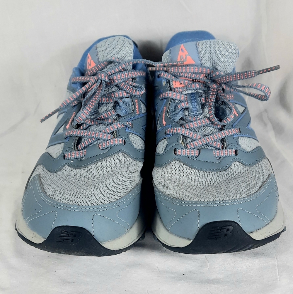 New Balance Women's 410 V7 Trail Running Shoes Size 9.5 WT410LG7 Blue Gray - Picture 3 of 12